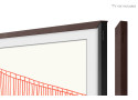 Samsung Lijst voor 75&#039;&#039; Samsung the Frame TV - Walnoothout Look