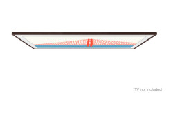 Samsung Lijst voor 75&#039;&#039; Samsung the Frame TV - Walnoothout Look