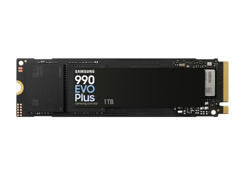 Samsung 990 EVO Plus 1TB NVMe SSD M.2 - 7.250MB/s