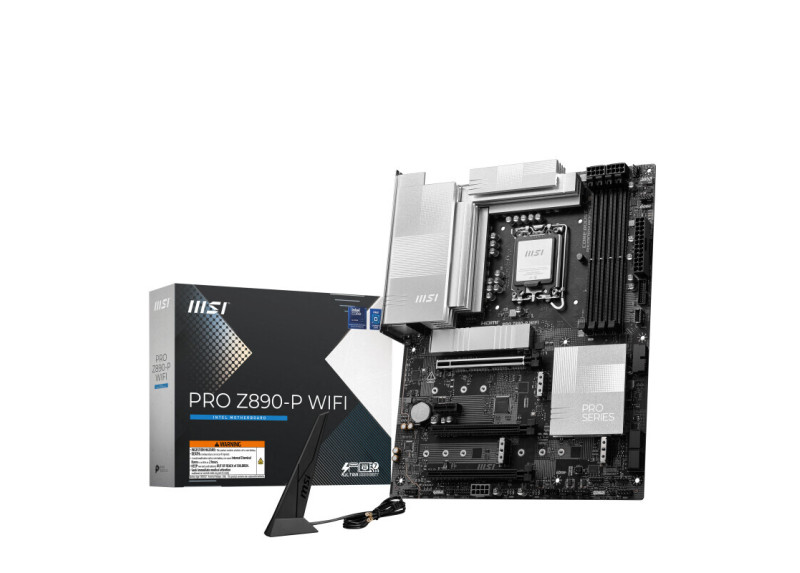 MSI PRO Z890-P WIFI | Socket LGA 1851 | Intel Z890 | 4xDDR5 | ATX | Moederbord