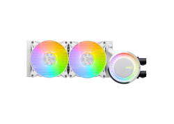 MSI MAG CORELIQUID E240 WHITE koelsysteem voor computers Moederbord, Processor Kit voor vloeistofkoeling 12 cm Wit