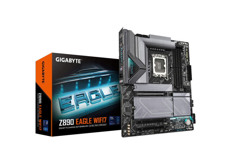 GIGABYTE Z890 EAGLE WIFI7 | Socket LGA 1851 | Intel Z890 | 4xDDR5 | ATX | Moederbord
