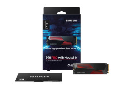 Samsung 990 PRO 4TB NVMe SSD M.2 - 7450MB/s - Heatsink