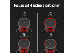 HP 872V1AA microfoon Zwart Podcastmicrofoon