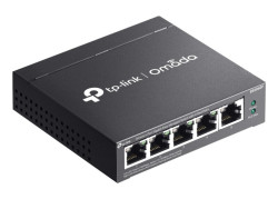 TP-Link Omada ES205GP Managed Gigabit Ethernet (10/100/1000) Power over Ethernet (PoE) Zwart