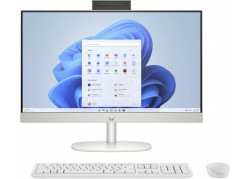 HP AIO 24 FHD IPS R5-7520U 8GB-DDR5 512GB W11 White KB+Mouse