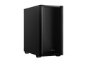 be quiet! PURE BASE 501 Black – Midi Tower PC Behuizing | Stijlvol & Stil | ATX-ondersteuning | 2x 140mm Ventilatoren