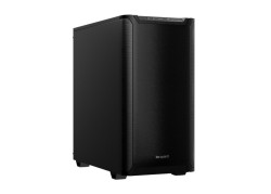 be quiet! PURE BASE 501 Black – Midi Tower PC Behuizing | Stijlvol & Stil | ATX-ondersteuning | 2x 140mm Ventilatoren