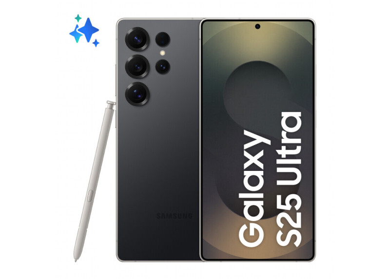 Samsung Galaxy S25 Ultra | 17,5 cm (6.9") | Dual SIM | Android 15 | 5G | USB Type-C | 12 GB RAM | 512 GB Opslag | 120Hz AMOLED D