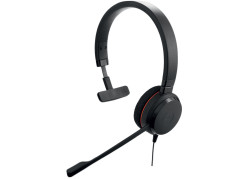 Jabra Evolve 20 UC Mono Bedraade On-Ear Headset (Zwart)