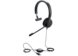 Jabra Evolve 20 UC Mono Bedraade On-Ear Headset (Zwart)