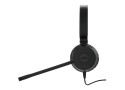 Jabra Evolve 20 Bedraade USB On-Ear Headset Stereo (Zwart)
