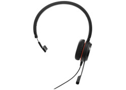 Jabra Evolve 20 UC Mono Bedraade On-Ear Headset (Zwart)