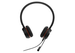 Jabra Evolve 20SE MS Stereo Bedraade USB On-Ear Headset (Zwart) Microsoft Teams Gecertificeerd