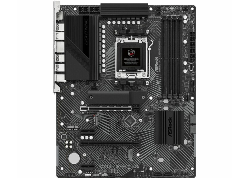 Asrock B650 PG Lightning | Socket AM5 | AMD B650 | 4xDDR5 | ATX | Moederbord | RENEWED