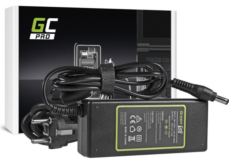 Green cell AD27AP Toshiba Laptoplader 75W 3.95A 19 VOLT Green cell AD27AP Toshiba Laptoplader 75W 3.95A 19 VOLT