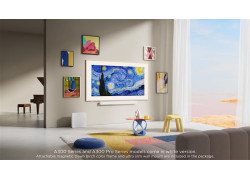 TCL NXTFRAME 55A300W Pro Wit QLED TV | 55&#039;&#039; Ultra HD 4K | Draadloze Soundbar en Subwoofer | Wi-Fi | Smart TV | Google 