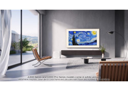 TCL NXTFRAME 55A300W Pro Wit QLED TV | 55&#039;&#039; Ultra HD 4K | Draadloze Soundbar en Subwoofer | Wi-Fi | Smart TV | Google 
