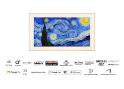 TCL NXTFRAME 55A300W Wit QLED TV | 55&#039;&#039; Ultra HD 4K | Wi-Fi | Smart TV | Google TV | HDR10+ | 120Hz