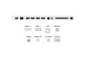 TCL NXTFRAME 55A300W Wit QLED TV | 55&#039;&#039; Ultra HD 4K | Wi-Fi | Smart TV | Google TV | HDR10+ | 120Hz