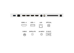 TCL NXTFRAME 55A300W Wit QLED TV | 55&#039;&#039; Ultra HD 4K | Wi-Fi | Smart TV | Google TV | HDR10+ | 120Hz