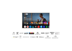TCL NXTFRAME 65A300W Wit QLED TV | 65&#039;&#039; Ultra HD 4K | Wi-Fi | Smart TV | Google TV | HDR10+ | 120Hz