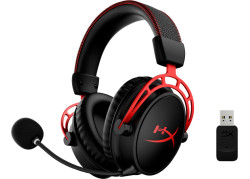 HyperX Cloud Alpha | Wireless Gaming Headset (zwart-rood)