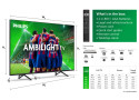 Philips 50PUS8309/12 | 50&#039;&#039; Ultra HD 4K | LED Ambilight Smart TV | Wifi | Titan OS | HDR10+ | 60Hz