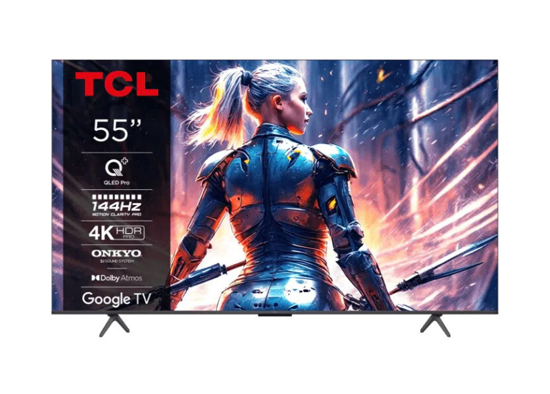 TCL 55C71B | 55&#039;&#039; Ultra HD 4K | QLED Smart TV | Wifi | Google TV | Dolby Vision | 120Hz
