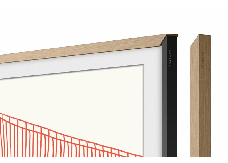 Samsung Lijst voor 75&#039;&#039; Samsung the Frame TV - Teakhout Look