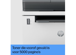 HP LaserJet Tank MFP 2604sdw Inkjetprinter | 600x600 DPI | Wifi | Zwart/Wit