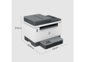 HP LaserJet Tank MFP 2604sdw Inkjetprinter | 600x600 DPI | Wifi | Zwart/Wit