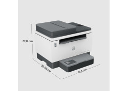 HP LaserJet Tank MFP 2604sdw Inkjetprinter | 600x600 DPI | Wifi | Zwart/Wit