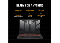 ASUS TUF Gaming A15 | 15.6&#039;&#039; IPS F-HD 144Hz | AMD Ryzen 7 7435HS | 16GB DDR5 | 512GB | Nvidia RTX 4060 | W11 Home