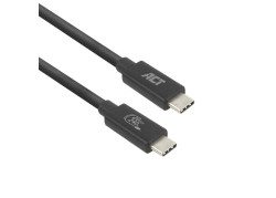 ACT USB4 20Gbps 240W USB Type-C kabel, USB-IF gecertificeerd