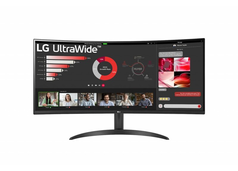 LG UltraWide 34WR50QK-B 34&#039;&#039; | 3440x1440 VA | 100Hz | Ultrawide Monitor