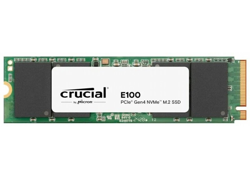 Crucial E100 | 1TB NVMe SSD | M.2 | Gen4 | 5.000MB/s