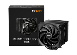 be quiet! Pure Rock Pro 3 Black | 250W TDP | 155mm Hoogte | 120mm Fans | CPU Luchtkoeler