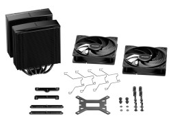 be quiet! Pure Rock Pro 3 Black | 250W TDP | 155mm Hoogte | 120mm Fans | CPU Luchtkoeler