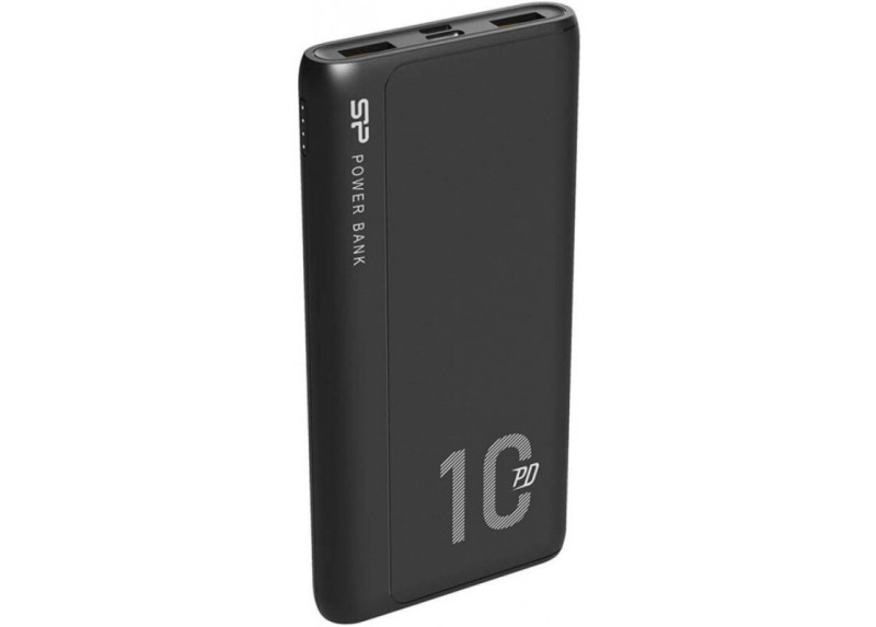 Silicon Power QP15 Lithium-Polymeer Power Bank 10000 mAh Zwart