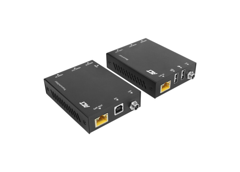 ACT 4K HDMI 2.0 KVM extender set over CAT6A, tot 70 meter