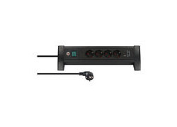 Brennenstuhl Brennenstuhl Premium-Office-Line PDU 4x, 1x USB-C (30W), 1x USB-A (18W), 1,8m