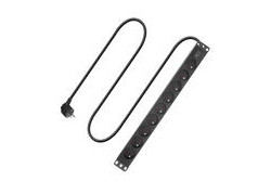 ACT Stekkerdoos PDU 19" CEE7/7 9-voudig type E, 3m H05VV-F 3G1.5