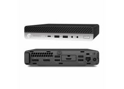 HP ProDesk 600 MINI G4 i5-8500T / 8GB / 256GB / W11PRO REFURBISHED SILVER