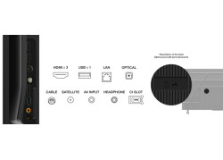 TCL 55P61B 55" | Ultra HD 4K LED Smart TV | Google TV | HDR10 | 60Hz | Wifi & Bluetooth