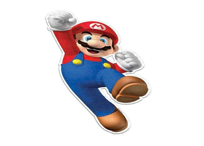 Puzzel in Supermario vorm Puzzel in Supermario vorm