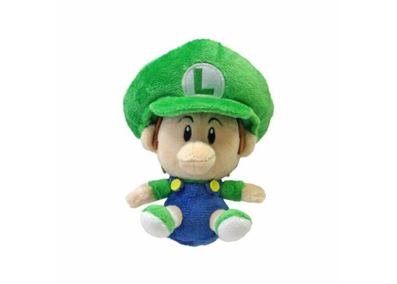 Super Mario Plushfiguur Baby Luigi 13cm Super Mario Plushfiguur Baby Luigi 13cm
