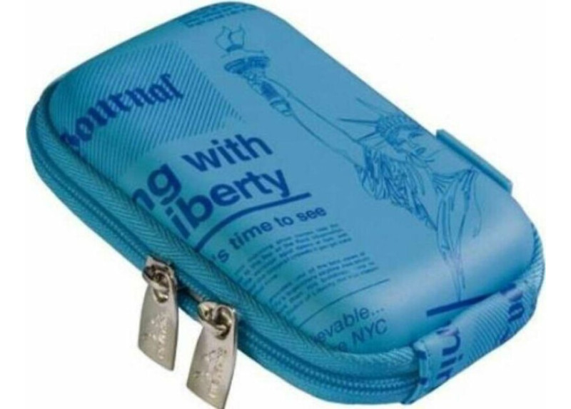 Rivacase 7023 (PU) Digital Case shallow blue (newspaper) Rivacase 7023 (PU) Digital Case shallow blue (newspaper)