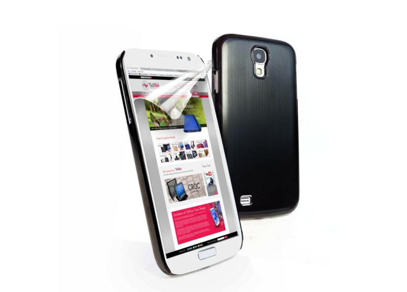 Tuff-Luv Metal shell case Samsung Galaxy S4 zwart Tuff-Luv Metal shell case Samsung Galaxy S4 zwart