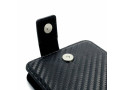 Tuff-Luv Uni-Fit Universal Faux Leren case cover & stand voor Smartphones - Zwart